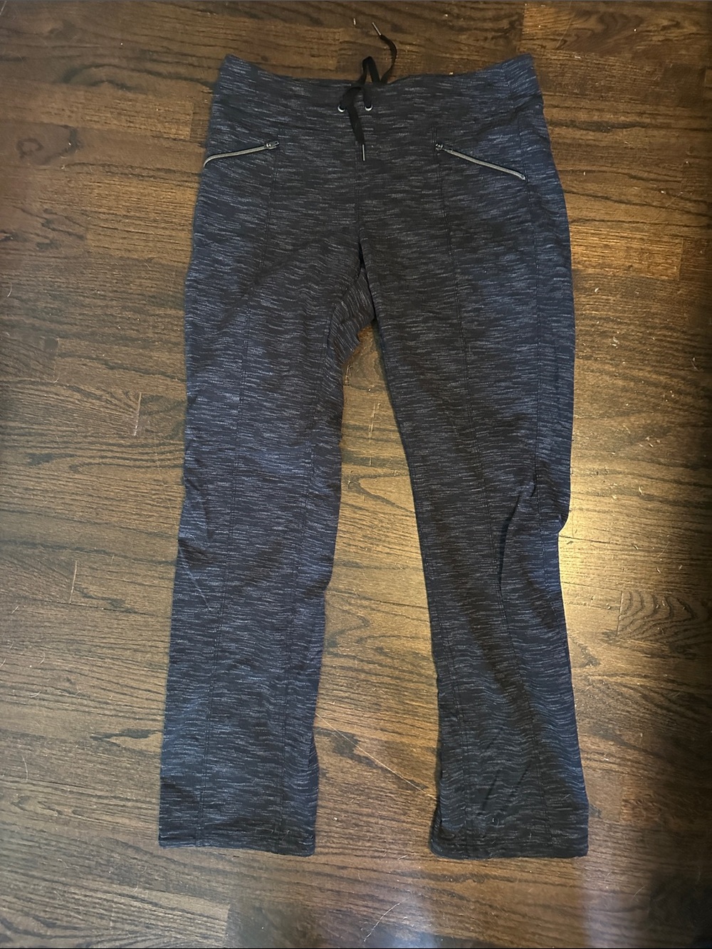Athleta Woman’s  Heathered black joggers